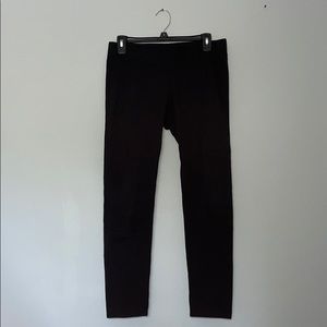 Aerie Cropped Black Leggings